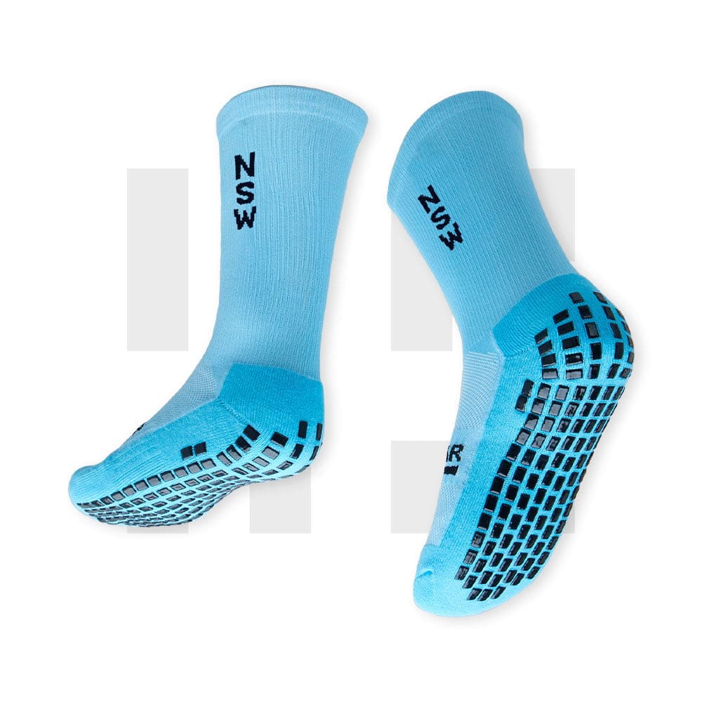  Gioca Grips Grip Socks (Unisex) - skyblue : Sports
